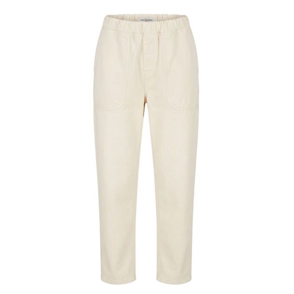 Trussardi Jeans Beige Cotton Men Men's Pants